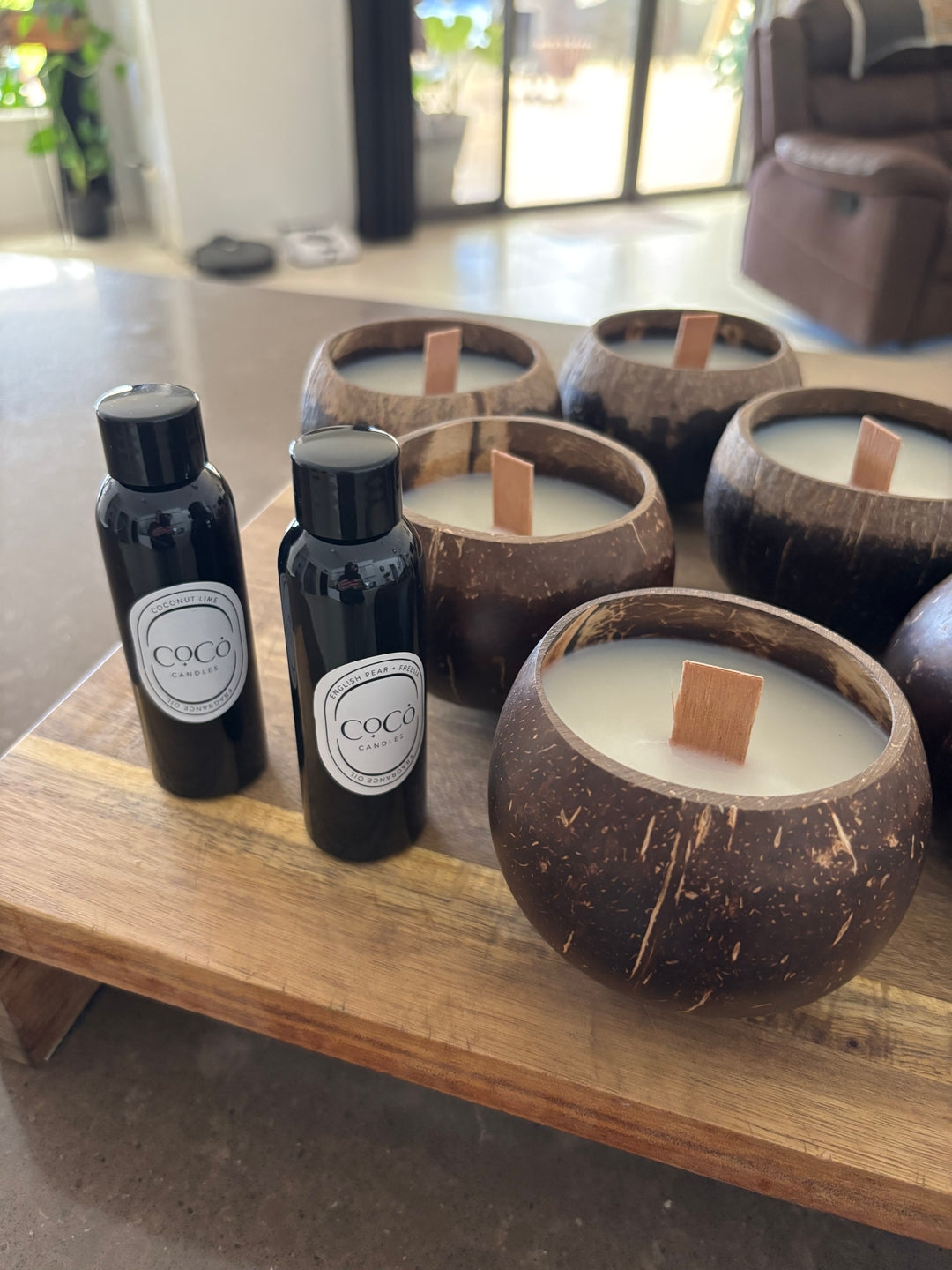 Candle Making Kit – 6 Mini Coconut Cups