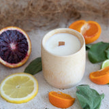 Mini Bamboo Coconut Candles Fruit Infused Range