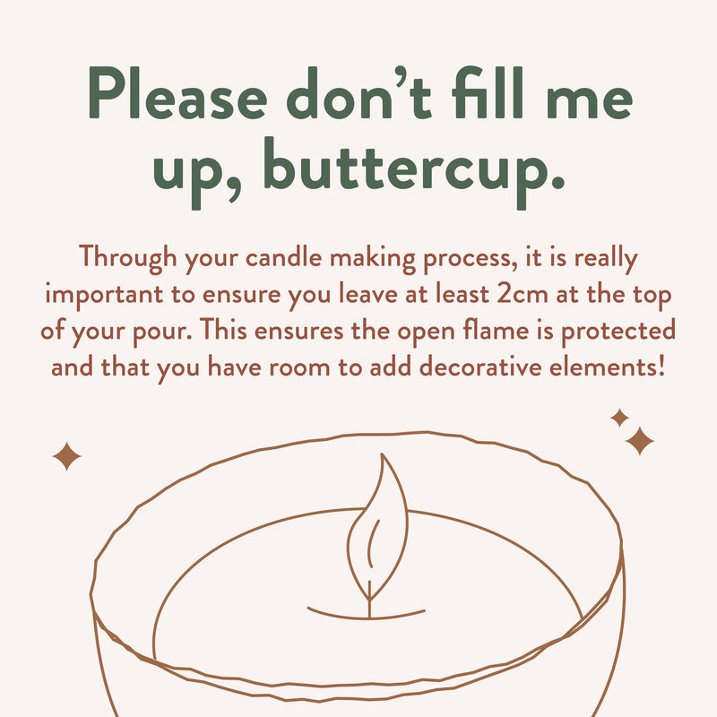 Crystal Candle Making Kit - Starter DIY Kit With Soy Wax & 60ml Scent