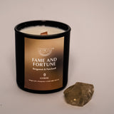 Fame And Fortune Candle + Citrine Crystal