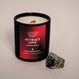 Attract Love Candle + Ruby Zoisite Crystal