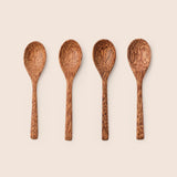 Wholesale Wooden Palm Spoons - Set of 25