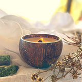Strawberry Quartz Crystal Coconut Candle (Universal Love)