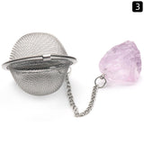 Raw Crystal Tea Strainer