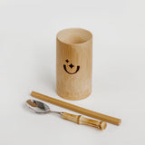 Bamboo Cup, Bamboo Straw and Bamboo Spoon
